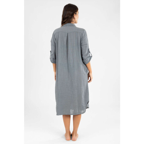 Camisola larga toscana Verde oscuro