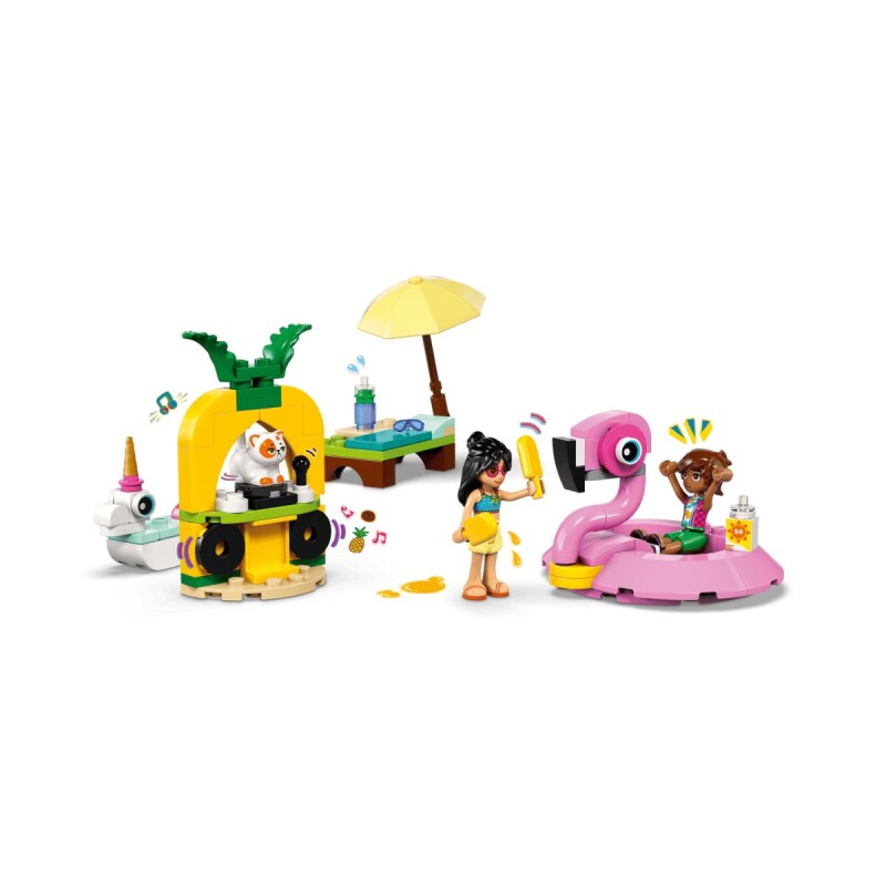 Bloques para armar Lego Friends Fiesta con Flamingo y Unicornio 99 pcs 5+ Bloques Para Armar Lego Friends Fiesta Con Flamingo Y Unicornio 99 Pcs 5+