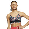 Training - Nike - NIKE NIKE INDY LL PRT BRA DAISY BLACK/BLACK/(WHITE) (GC de Mujer - CQ8957-011 Negro