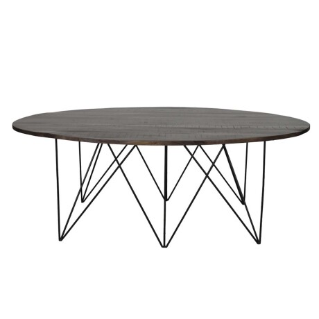 MESA DE COMEDOR MADERA-Y-METAL NATURAL-BEIGE CALCUTA