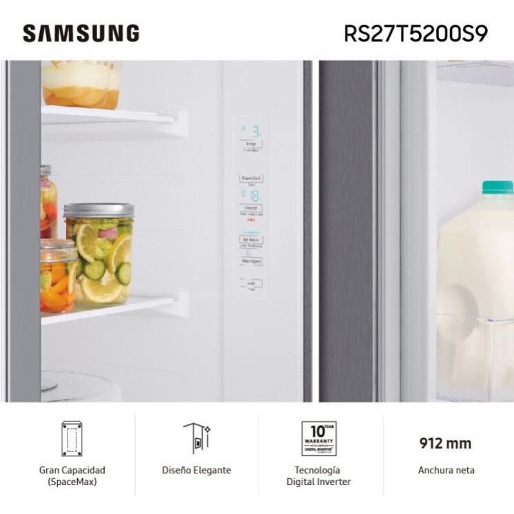 Heladera Samsung 716 L Side By Side + Microondas Samsung 20 Lts ¡De Regalo! Heladera Samsung 716 L Side By Side + Microondas Samsung 20 Lts ¡De Regalo!