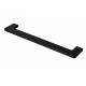 TOALLERO BARRA 50CM METAL MATE COLOR NEGRO PARA BAÑO NEGRO