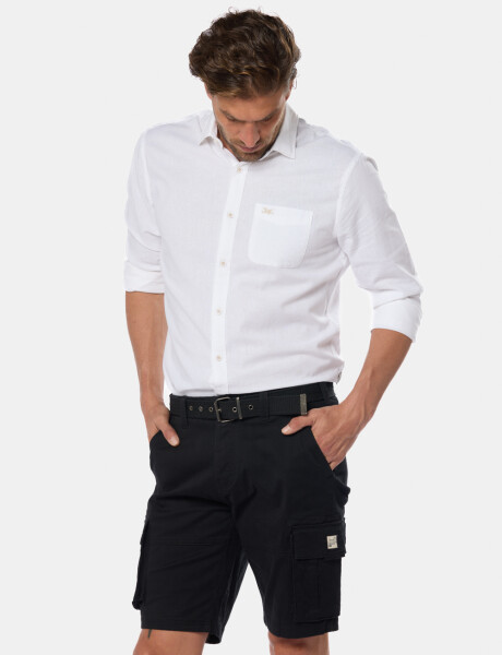 BERMUDA CARGO Negro