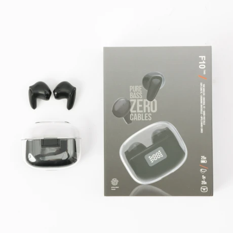 AURICULARES INALAMBRICOS BLUETOOTH IN EAR F10 PANTALLA NEGROS CON ESTUCHE AURICULARES INALAMBRICOS BLUETOOTH IN EAR F10 PANTALLA NEGROS CON ESTUCHE