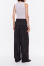 PANTALÓN FLUIDO CARGO Negro