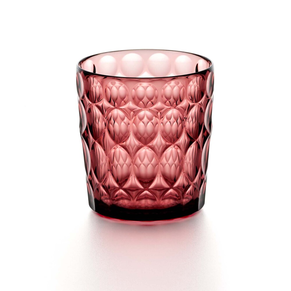 VASO 400ML 131401 PLASTICO-RECICLADO ROJO VANITY