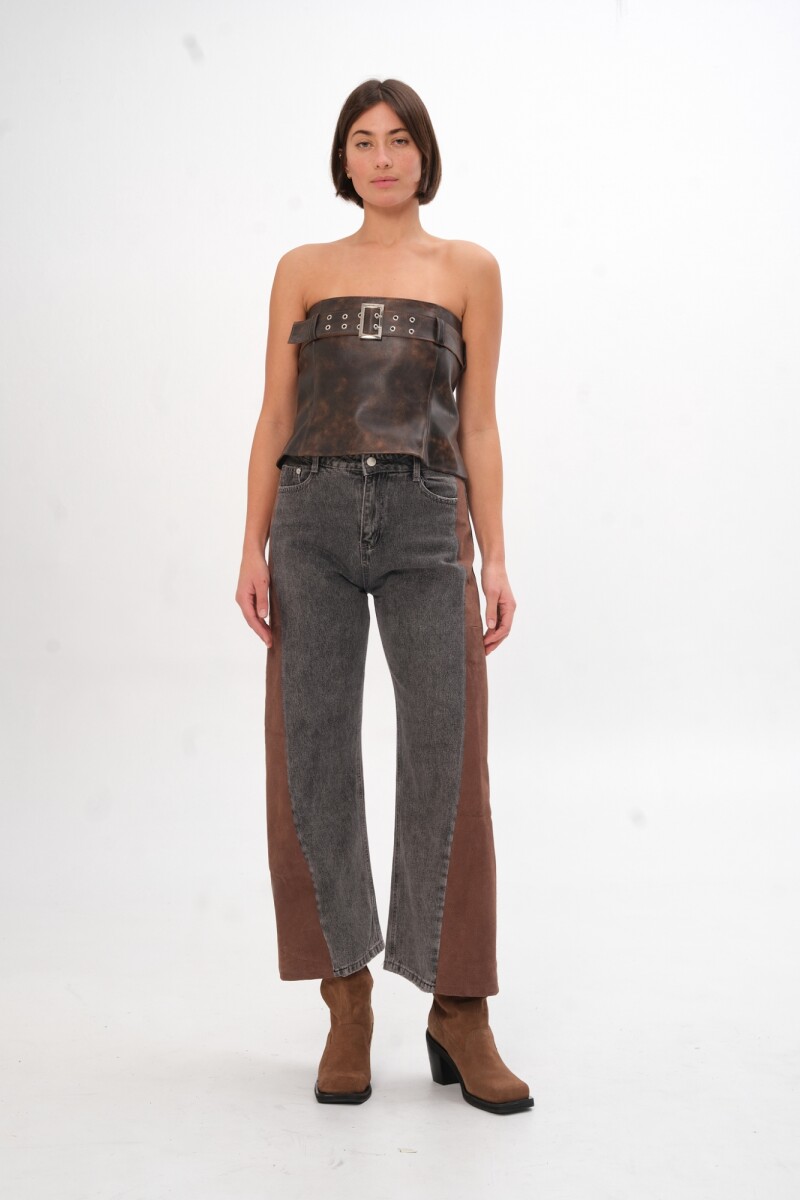 Jean Join Gris/Vison