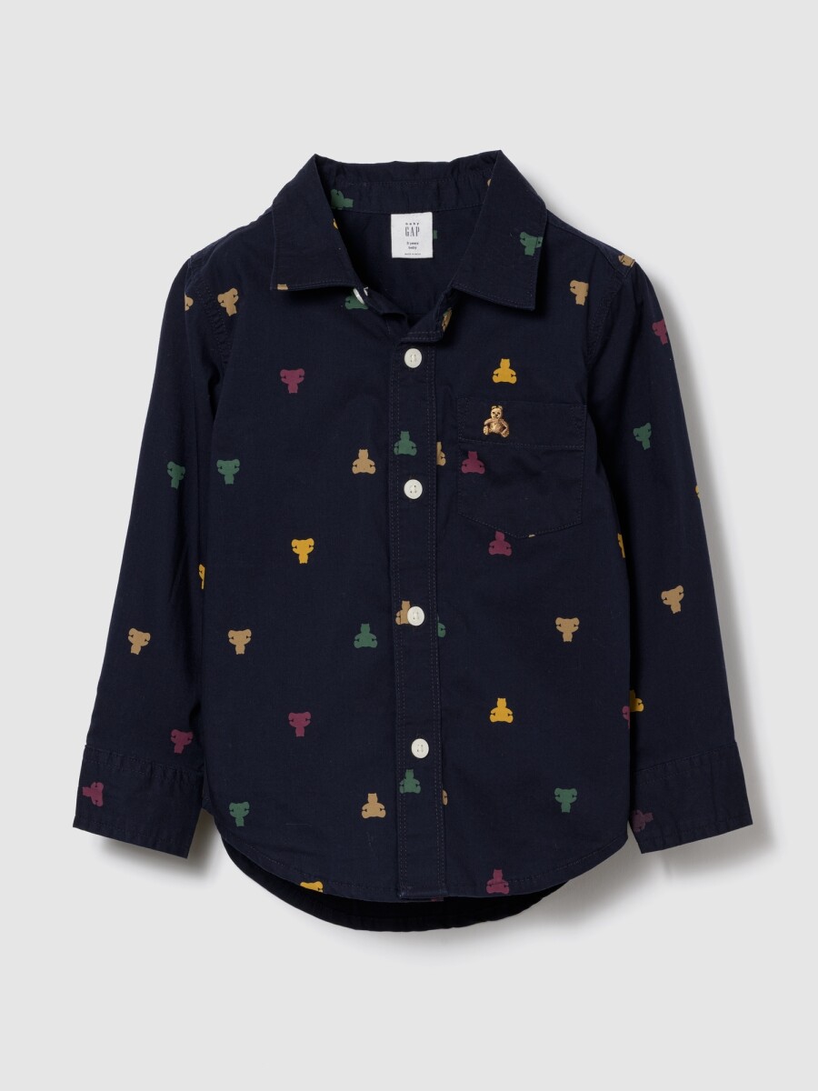 Camisa Toddler Niño - Navy Uniform 