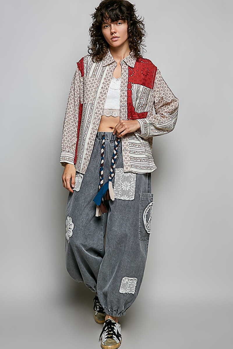 CAMISA MULTI Bordo