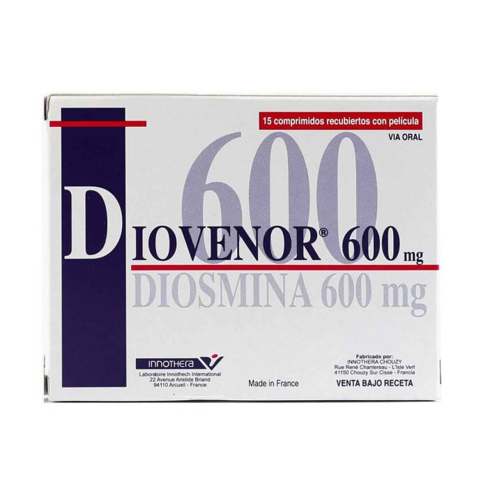 DIOVENOR 600 CJ X 15 COMPRIMIDOS única