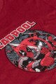 Camiseta hombre Deadpool BORDO