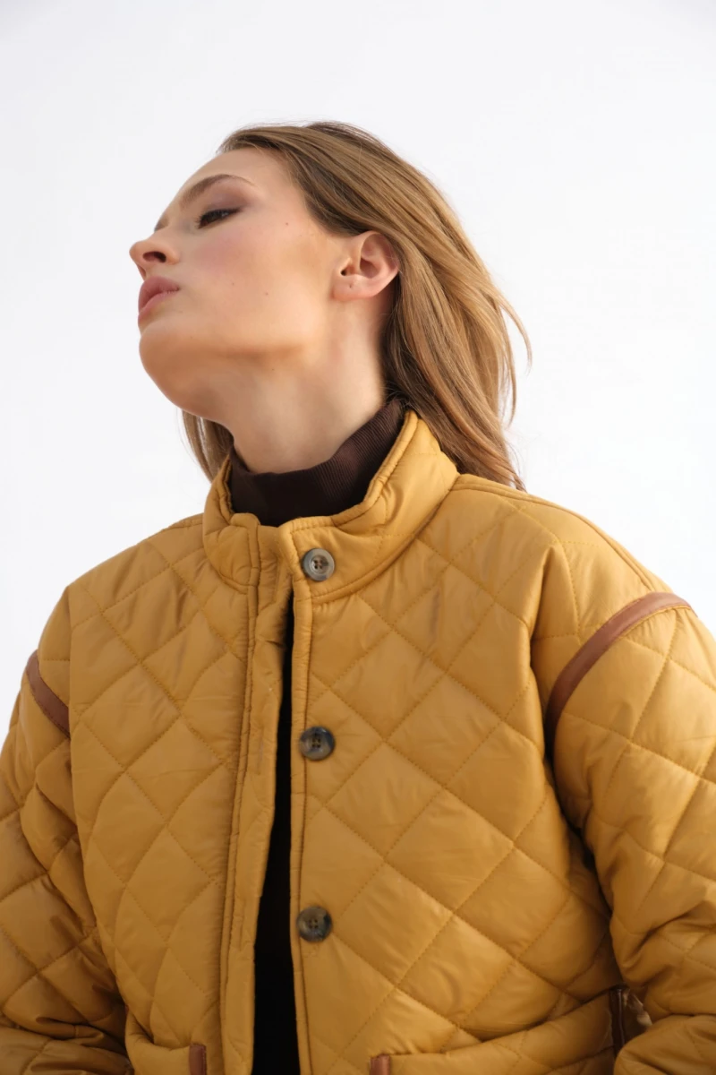 Chaqueta Alina Mostaza