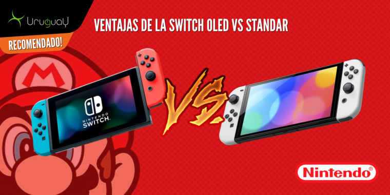 Ventajas de la Nintendo Switch Oled sobre la Nintendo Switch standart