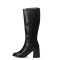 Bota de Mujer Miss Carol PRATO de caña alta Negro