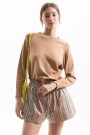 SWEATER PRETO Camel