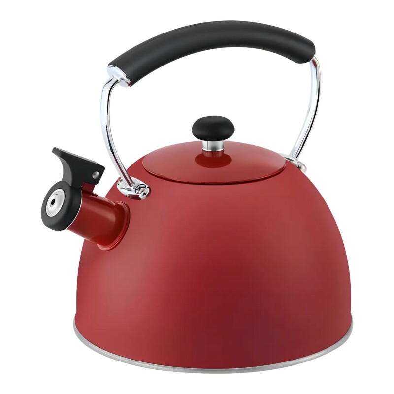 Caldera Selecta Acero Inoxidable 2.5L Mango silicona Roja Caldera Selecta Acero Inoxidable 2.5L Mango silicona Roja