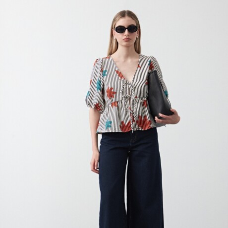 CAMISA PISTACHO Rayas