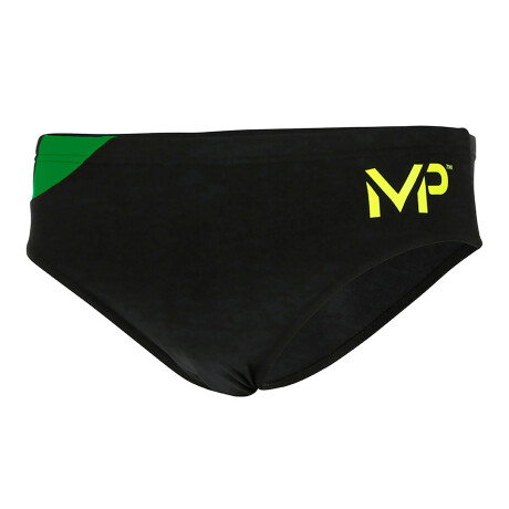 Malla de Baño Michael phelps Hombre Team Splice Brief VERDE-NEGRO