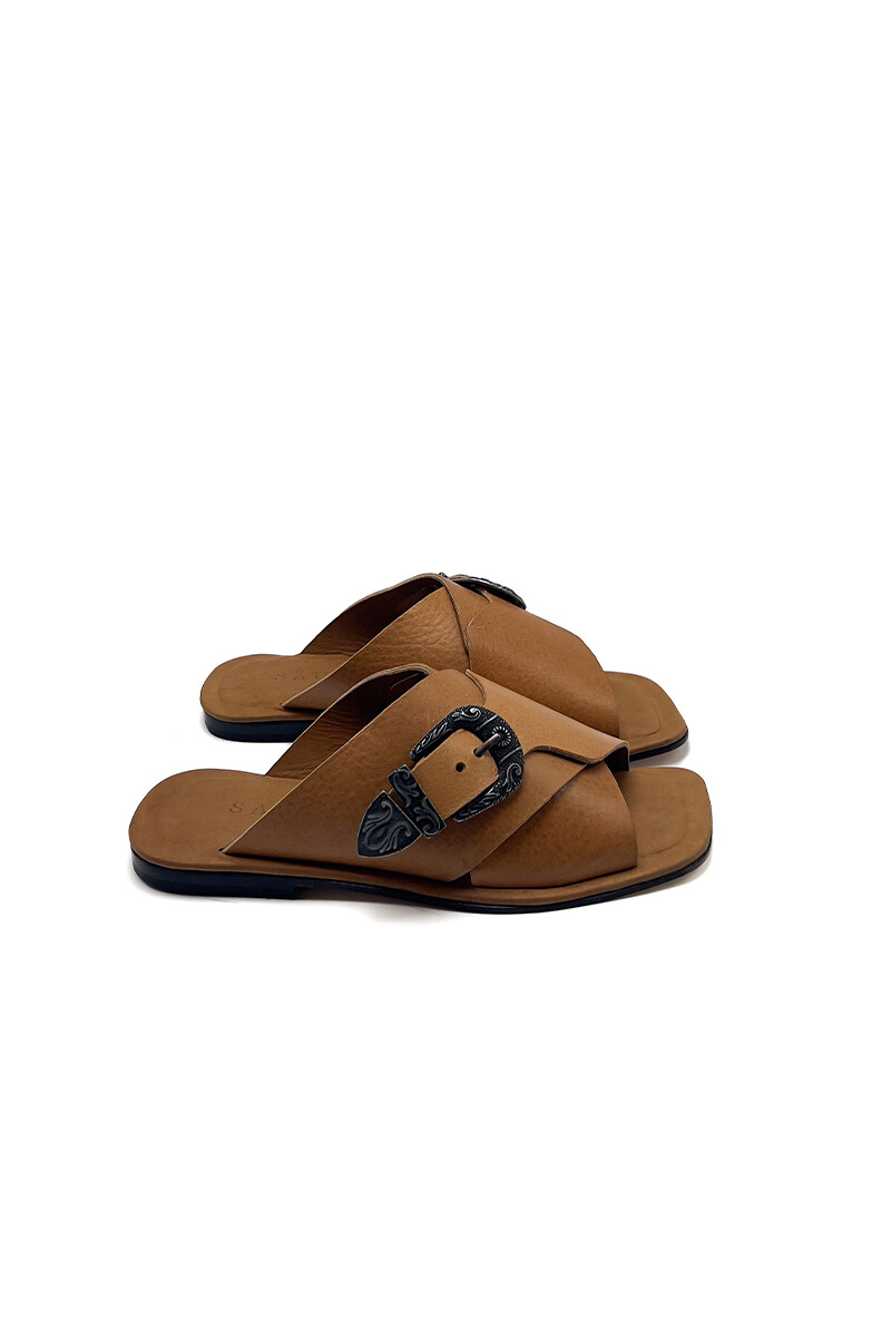 Sandalia Dua Camel