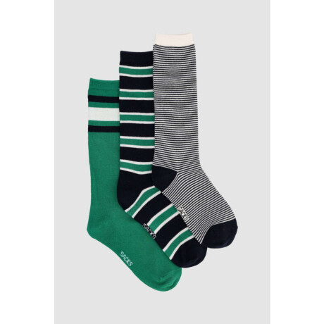 Pack x3 3/4 inf diseños algodón infantil Variante 29