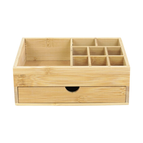 Organizador de bamboo para cosmeticos Organizador de bamboo para cosmeticos