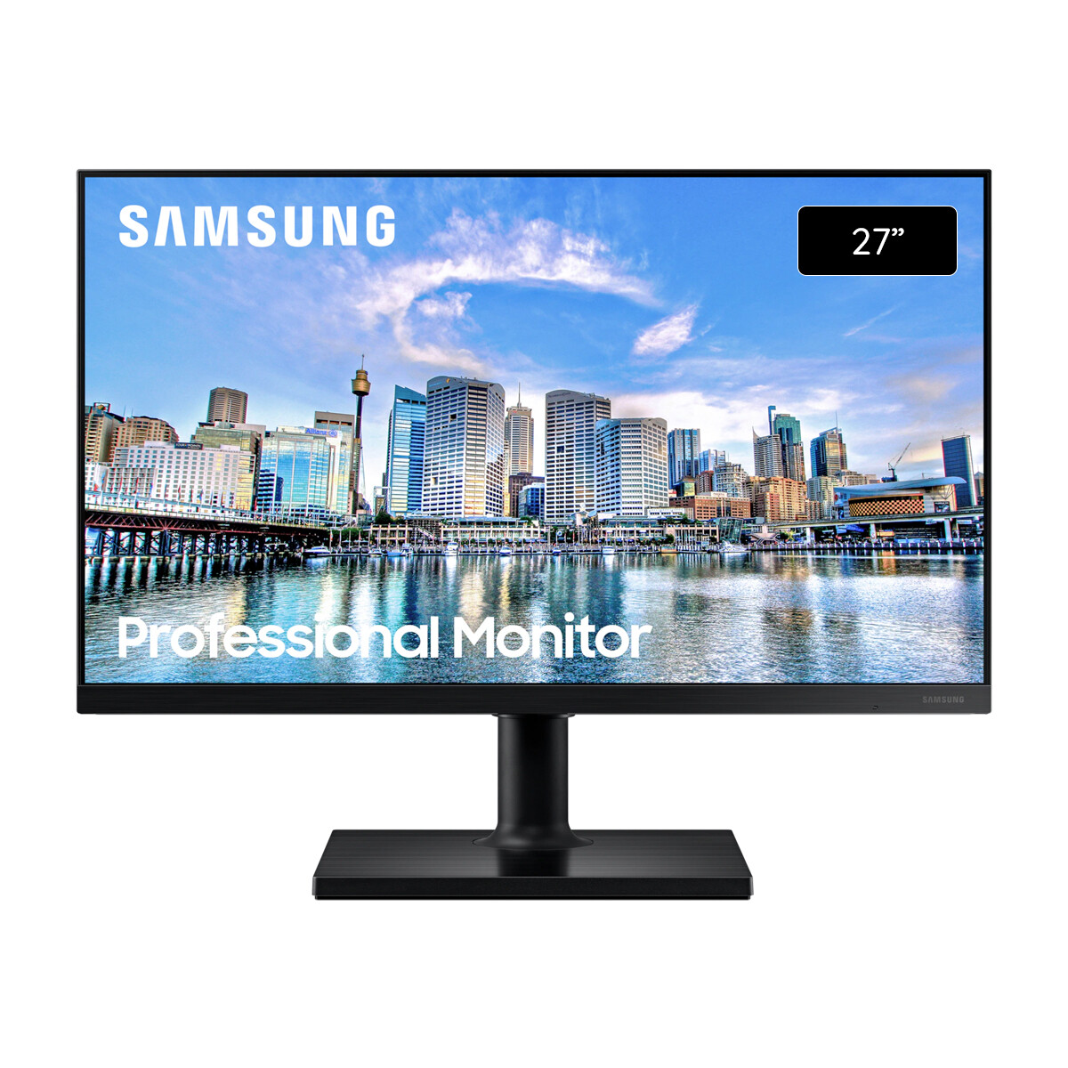 Monitor Profesional Samsung T45F 27" IPS Full HD 75Hz Ajustable - Black 