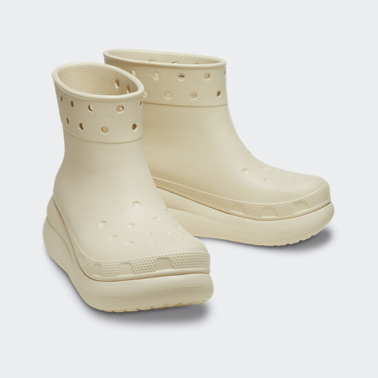 Botas Crocs Classic Crush Beige