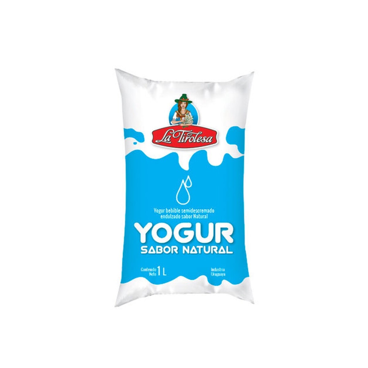 YOGUR LA TIROLESA NATURAL 1L 
