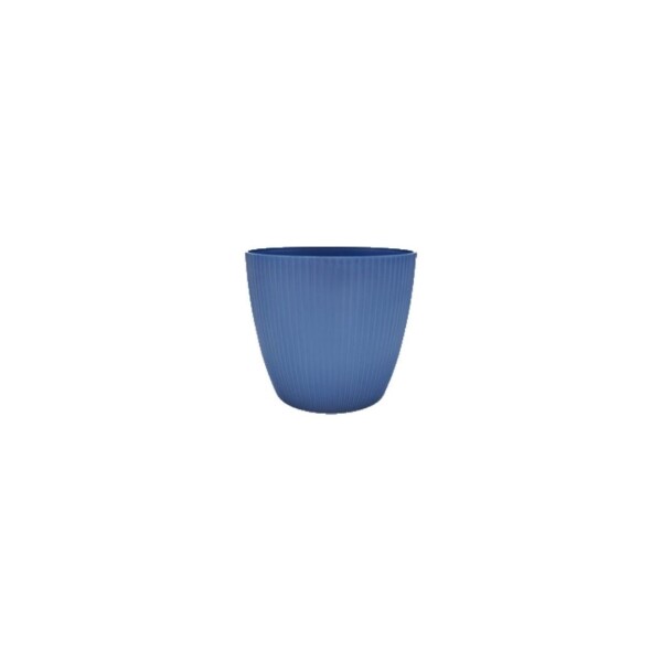 MACETA REDONDA 22 CM VERCELLI CIELO AZUL