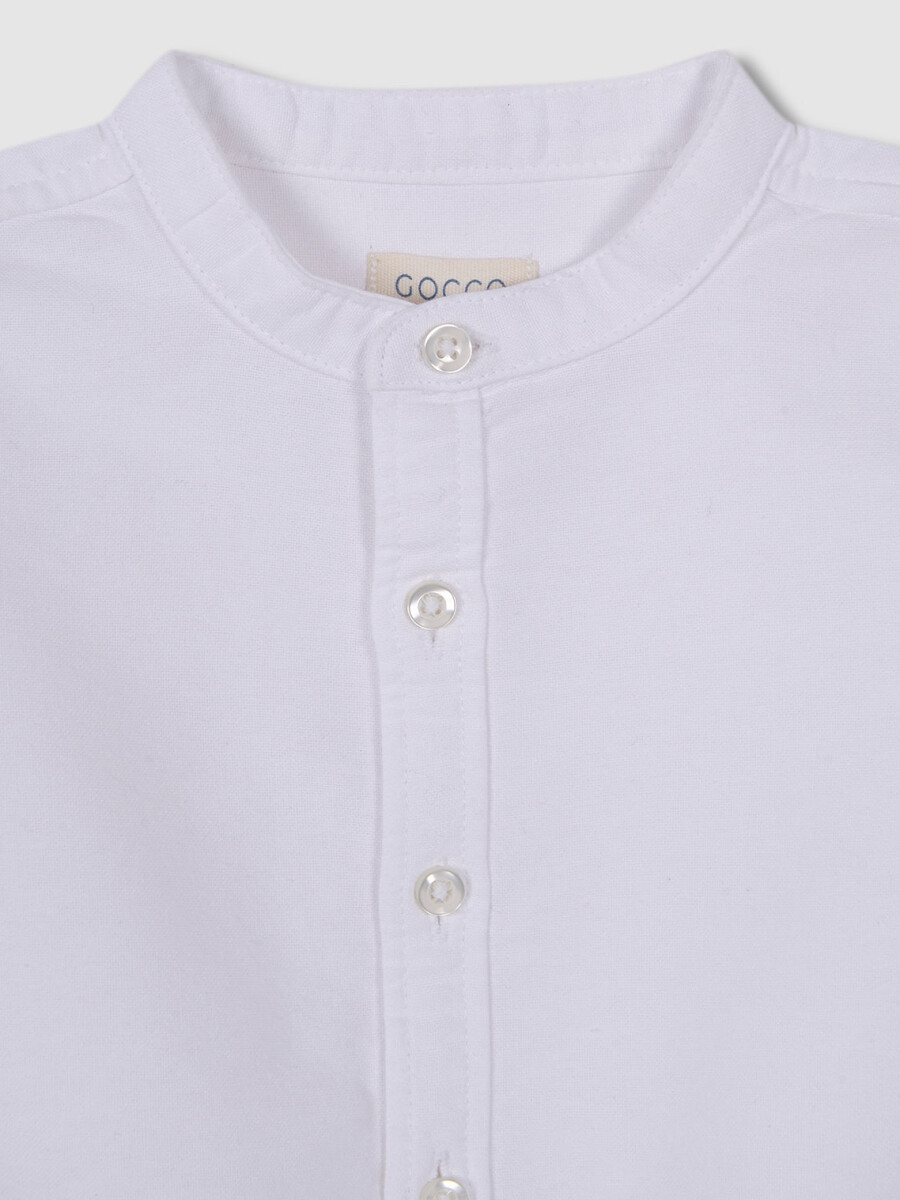 Camisa Oxford Blanco