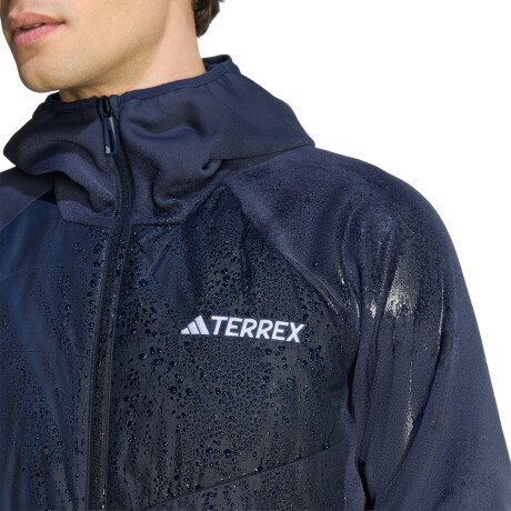 Campera adidas Terrex Hibrida Climawarm Blue