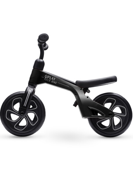 Bicicleta de equilibrio sin pedales Qplay Tech Negra