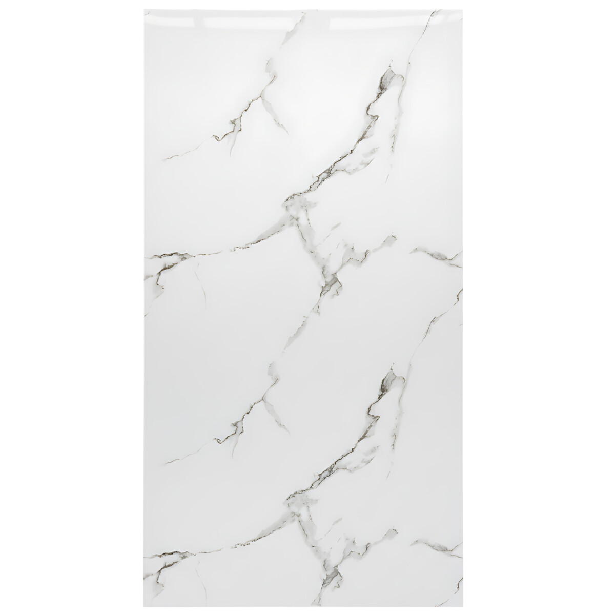 Pack x3 Placa PVC Símil Mármol 2,44x1,22m 3mm Resistente - Mármol Blanco Gris Claro 2 