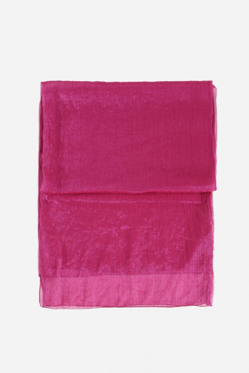 Pashmina lisa fucsia