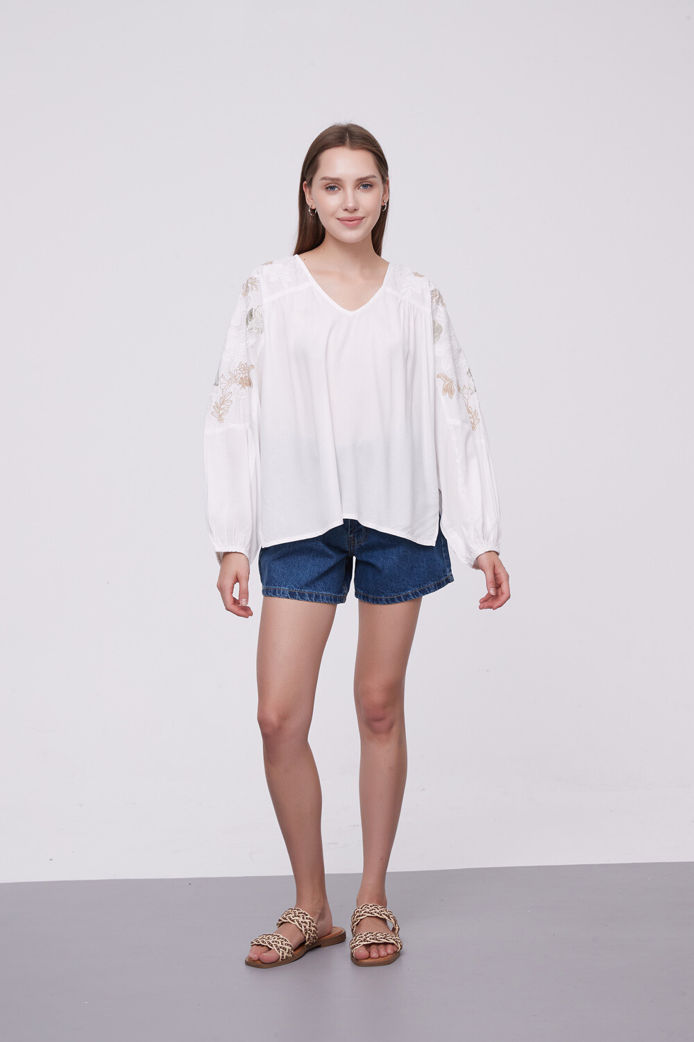 Blusa Cleo Marfil / Off White