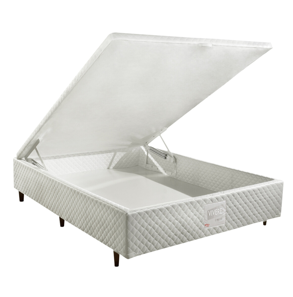 BOX RIGIDO CON BAUL (SIN COLCHON) - 1 PLAZA (0.90 X 1.90) 