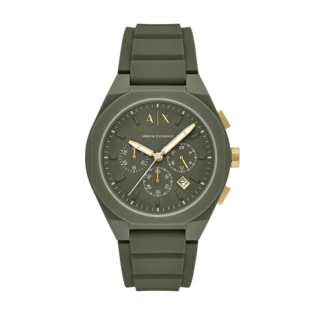 Reloj ARMANI EXCHANGE SYNC Silicona Verde Esfera 44mm 0