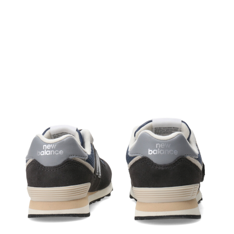 Championes de Niños New Balance Running Inspired Gris - Azul