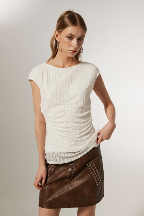 Tops Farca Marfil / Off White