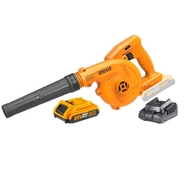SOPLADORA P20S 20V CON BATERIA CARGADOR CABLI200181 INGCO SOPLADORA P20S 20V CON BATERIA CARGADOR CABLI200181 INGCO