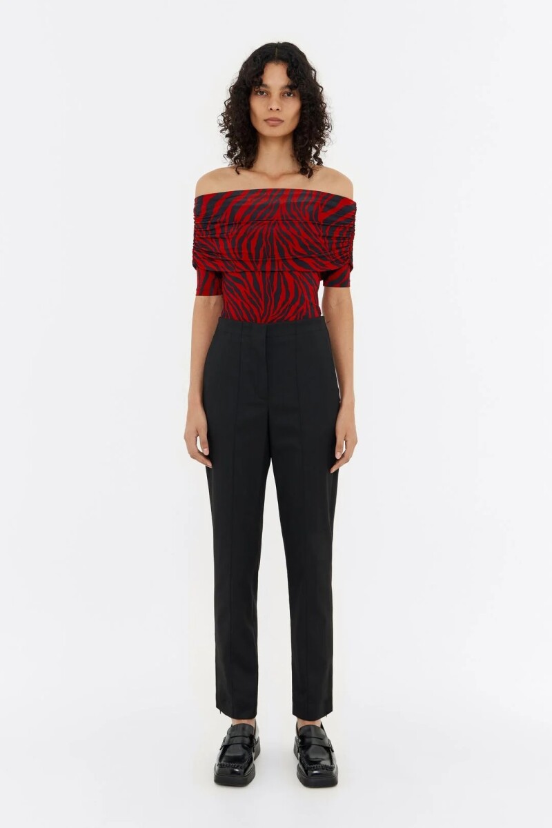 PANTALON LANA FRÍA AJUSTADO 