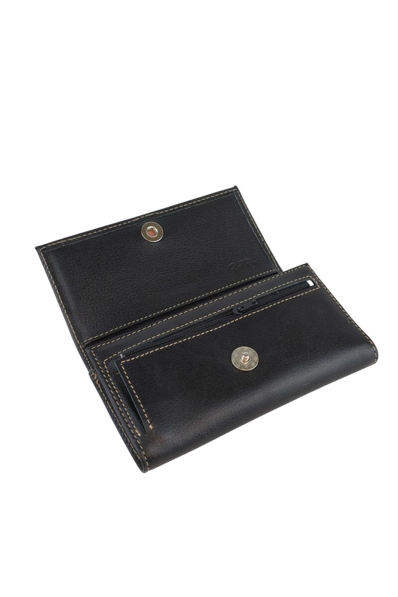 Billetera clasica Negro