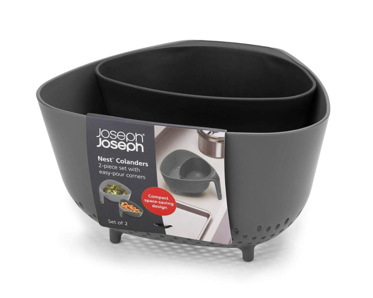 Set de Coladores Joseph Joseph Nest - Preventa Set de Coladores Joseph Joseph Nest - Preventa