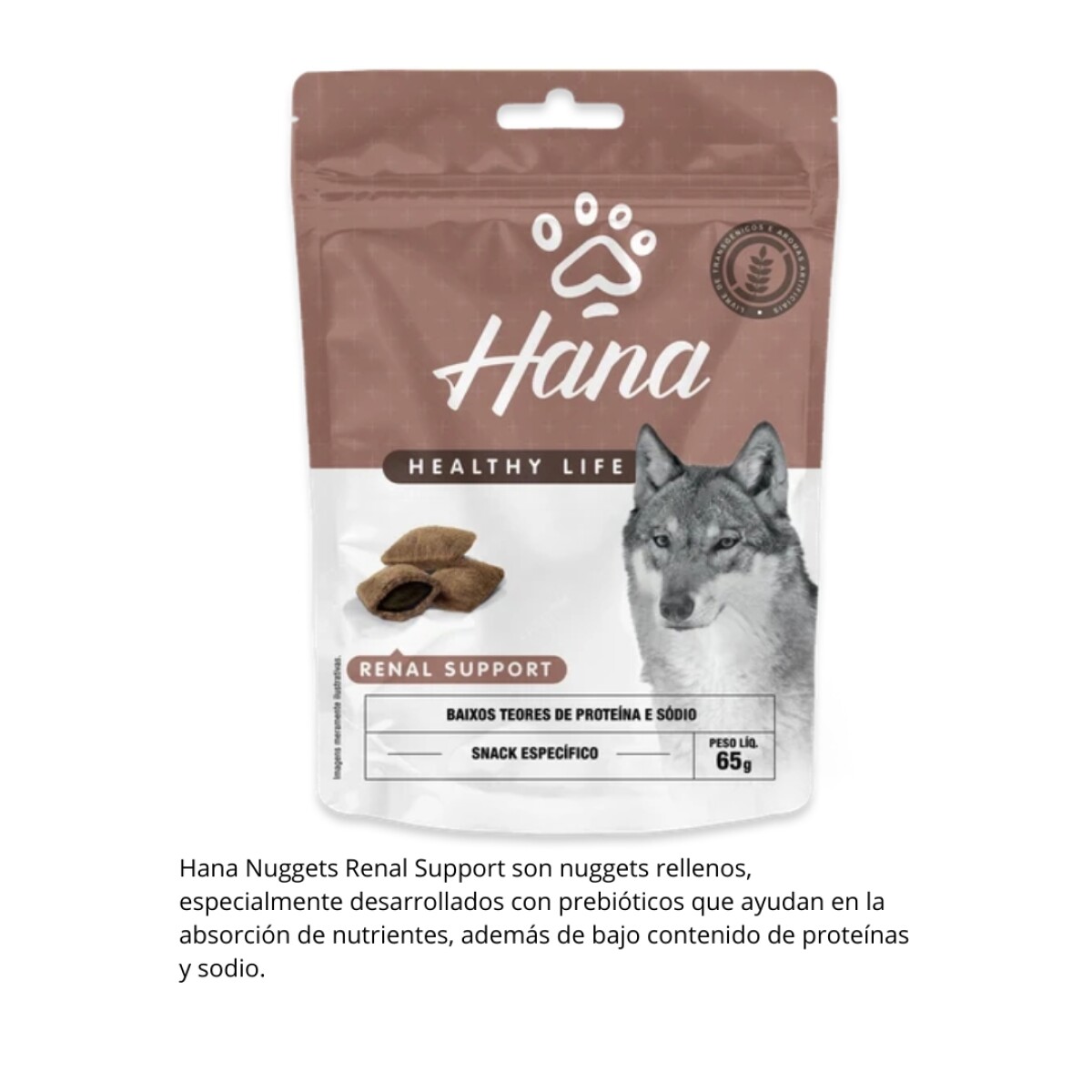 Hana Nuggets Perros Renal 65 Gr 