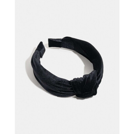 Vincha De Velvet Negro