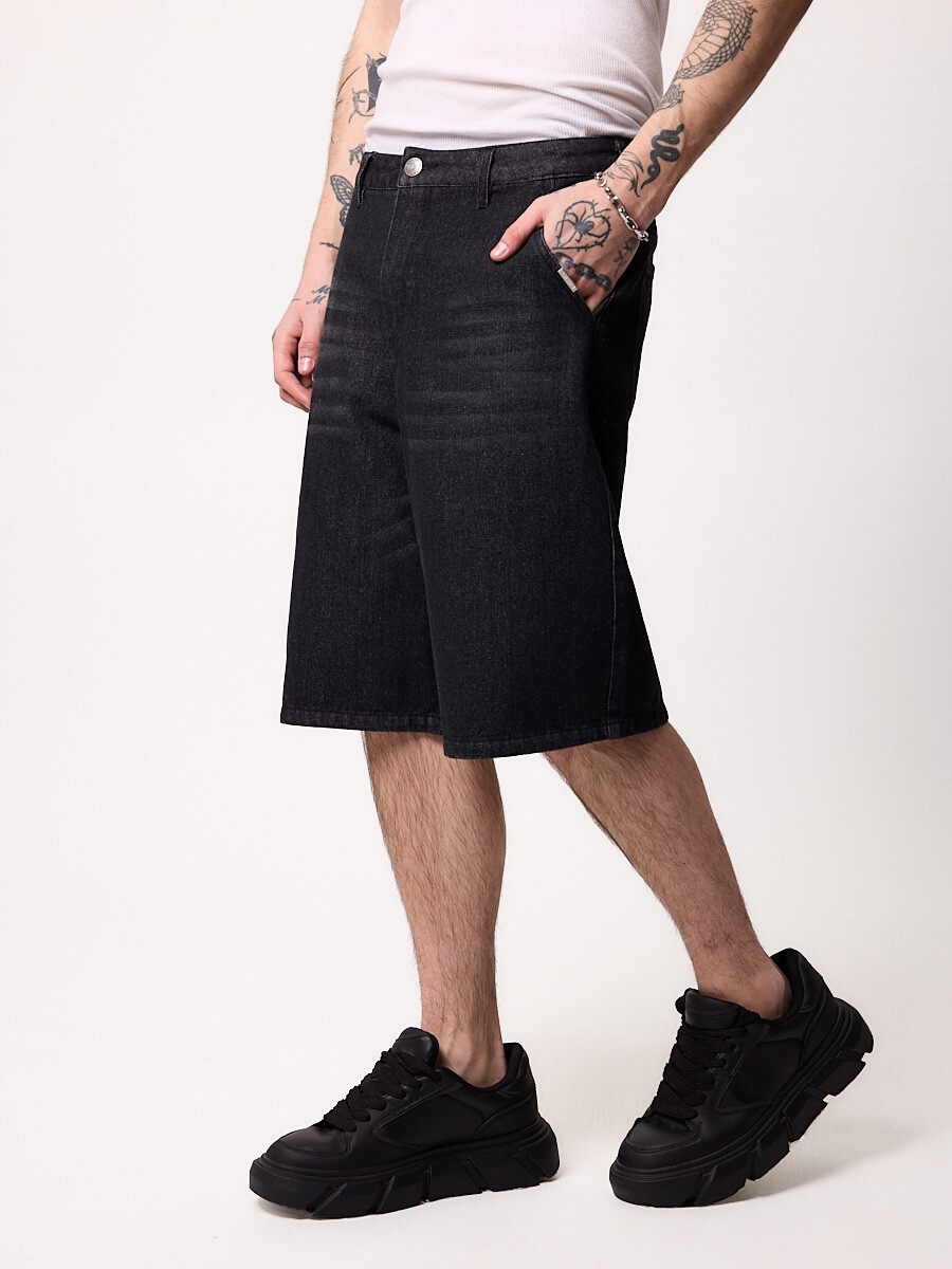 BERMUDA JEAN CLIPA DIXIE Negro