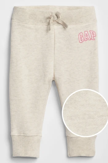 Pantalòn Deportivo Logo Gap Toddler Niña Heather Grey