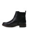 Botas de Mujer Bottero Caña Baja de Cuero Negro