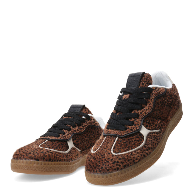 Championes de Mujer Miss Carol VESCOVO acordonado Animal Print