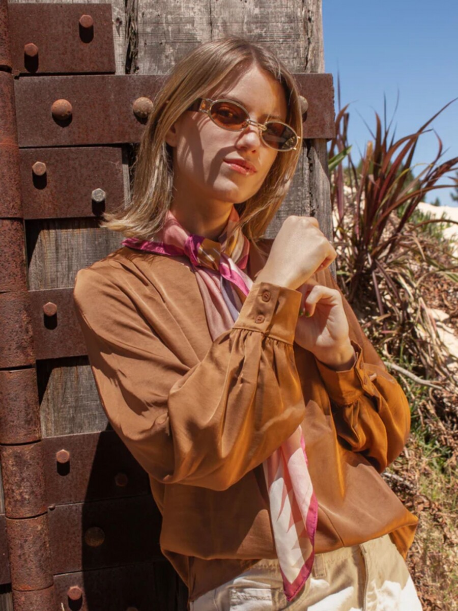 Blusa Scarlett - Marron 